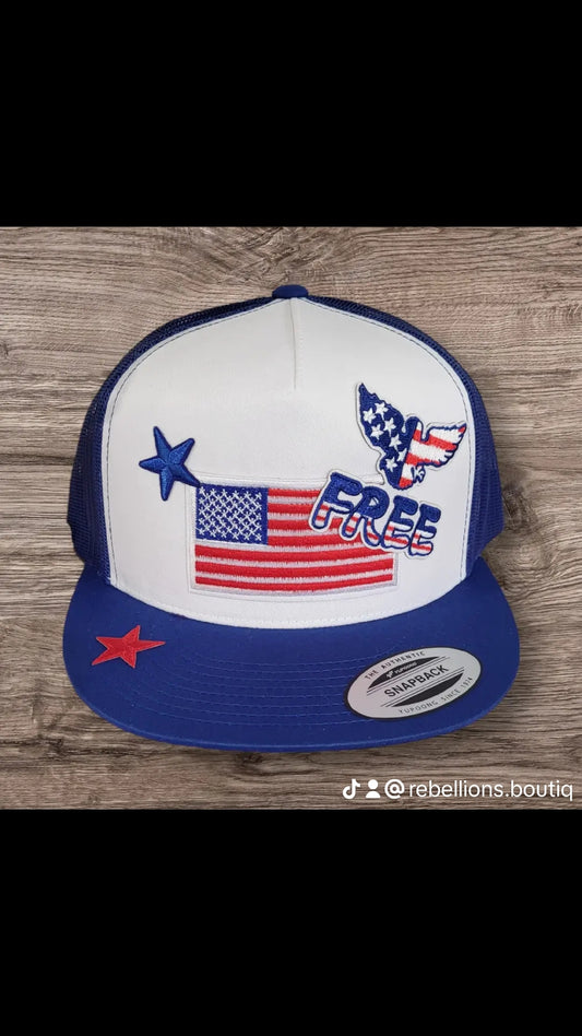 Patriotic Custom Trucker Hat